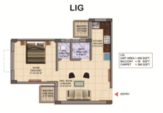 Modern Apartment Building